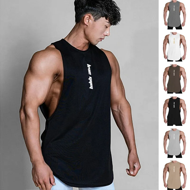 Tank Top Breathable - Men's Gym Clothing Summer Casual Tank