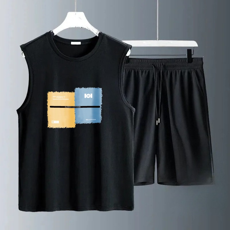 Tank Top Breathable - 2026 여름 탱크탑 세트 캐주얼 통기성