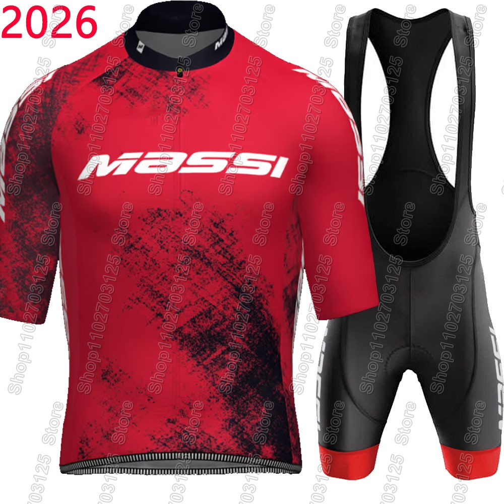 Summer Clothing In Spanish - 마시 2026 팀 사이클링 저지 세트