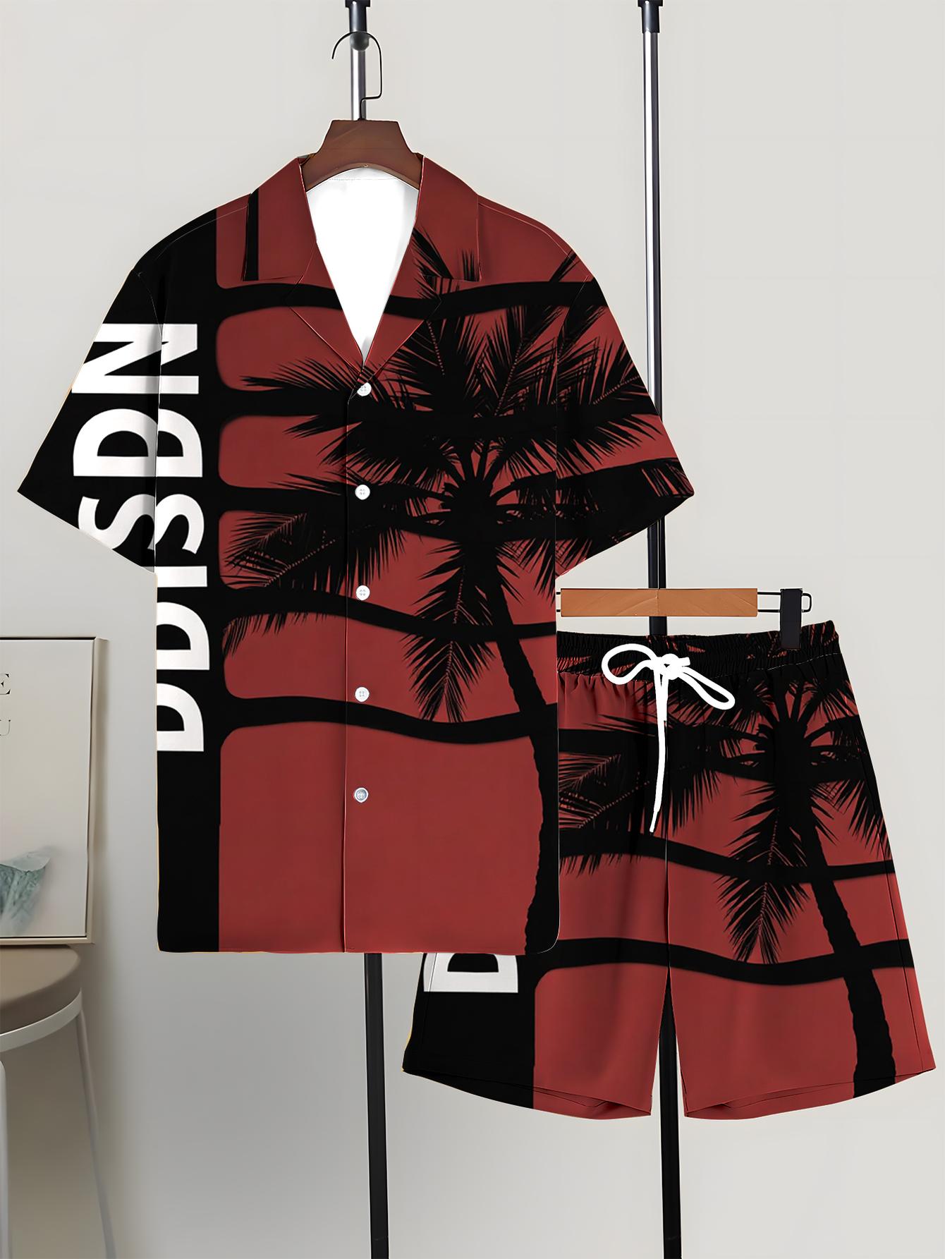 Summer Clothing Drip - 남성 셔츠 세트 2026 봄/여름 남성