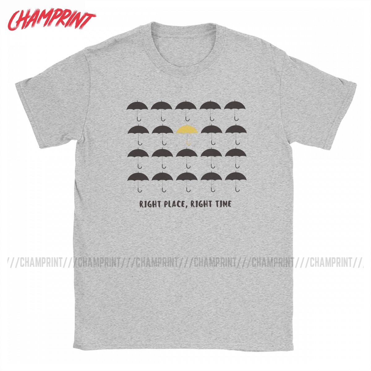 Summer Clothing Places - HIMYM 오른쪽 장소 티셔츠 남성 코튼