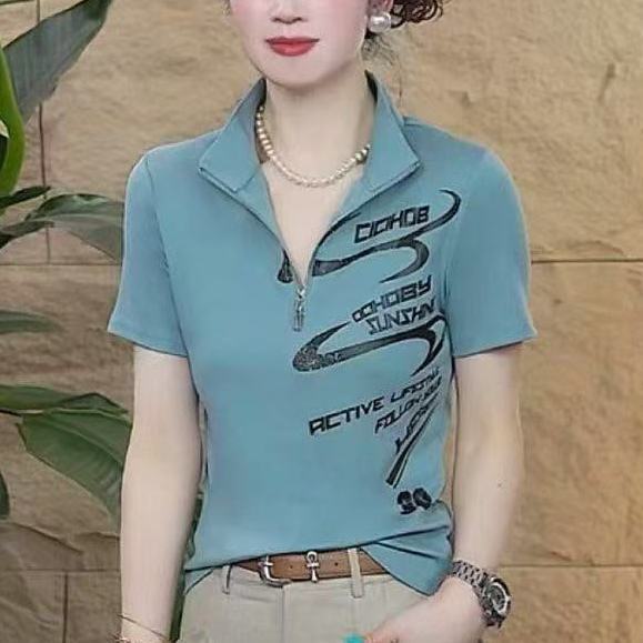 Summer Clothing Over 60 - 2026년 여름 유행 슬림핏 반팔 티셔츠