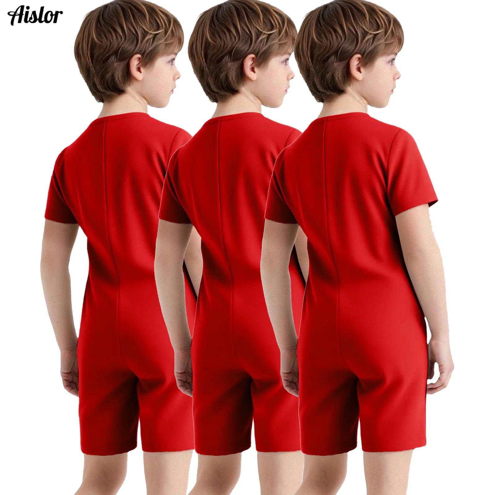 Summer Clothing Boys - 3Pcs 어린이 소녀 소년 특수 요구