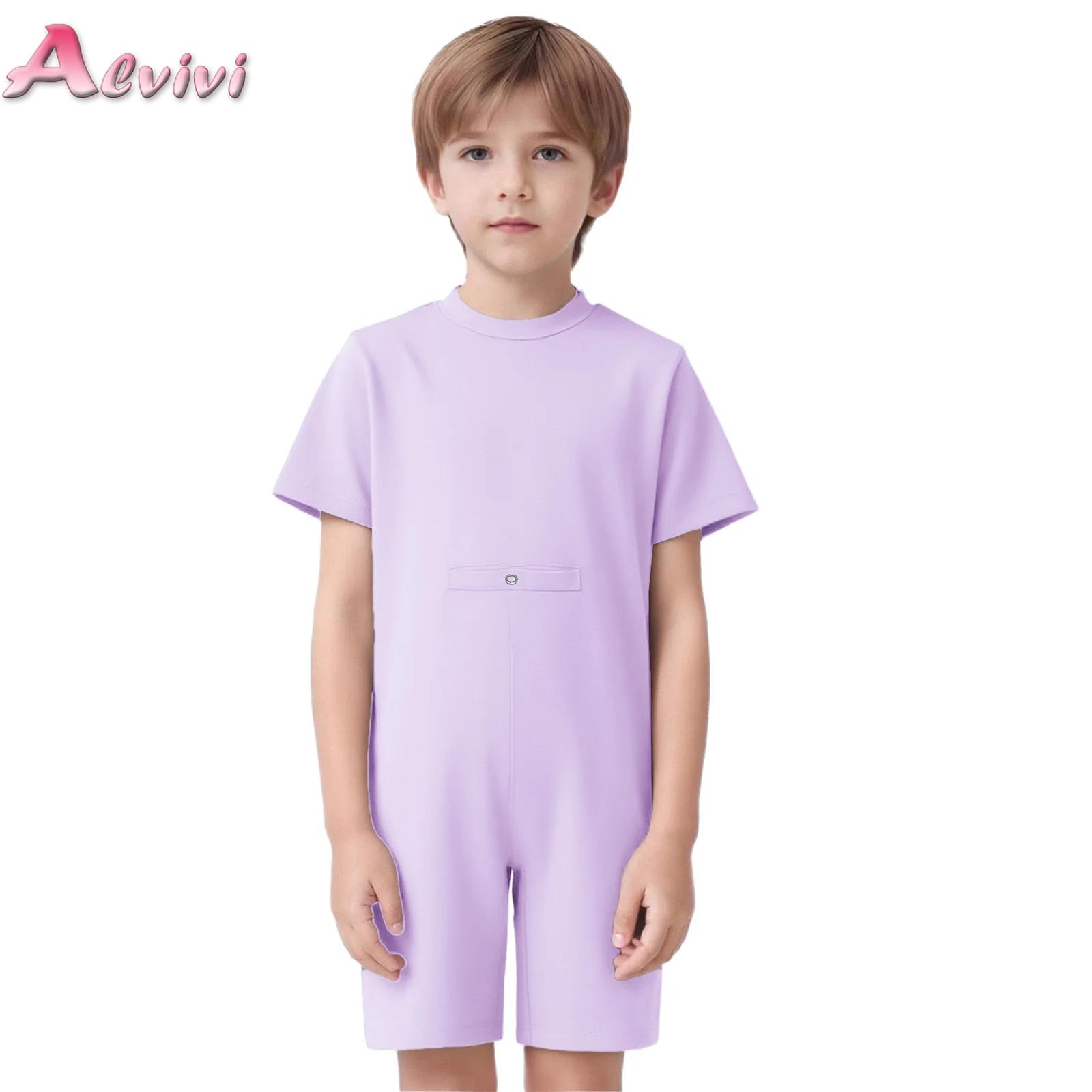 Summer Clothing Boys - 어린이 특수 필요 아동용 반소매 점프수트