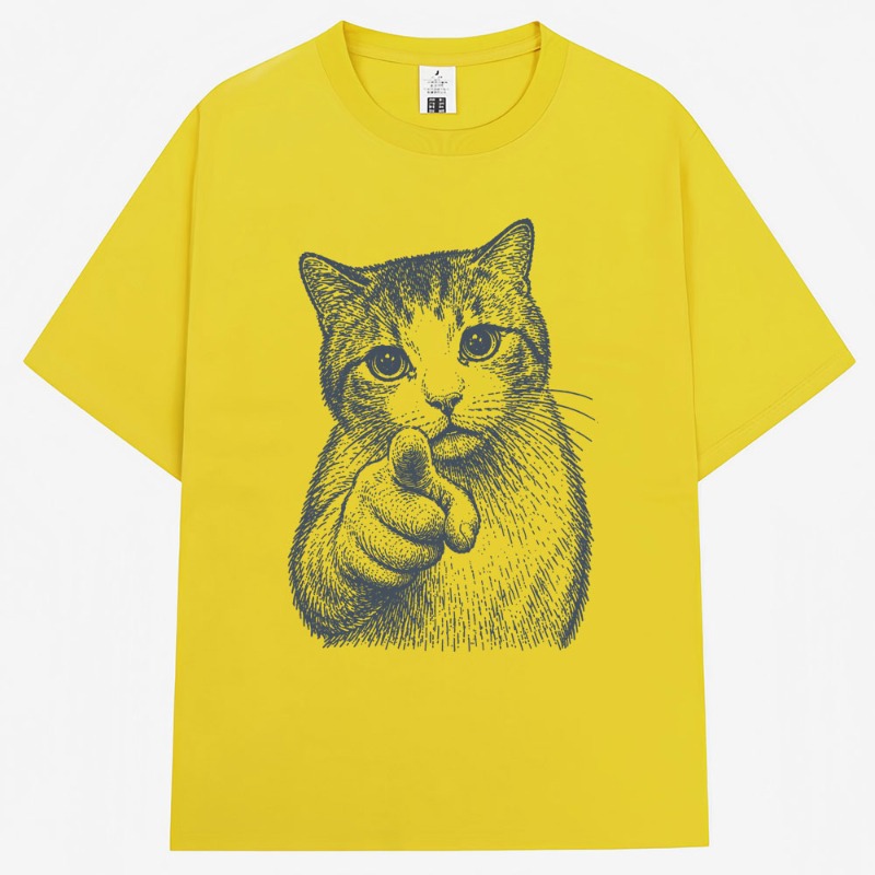 가이드 캣 패션 라운드 넥 퓨어 프린트 여성 티셔츠 반 - Summer Clothing Guide 리뷰 및 가격