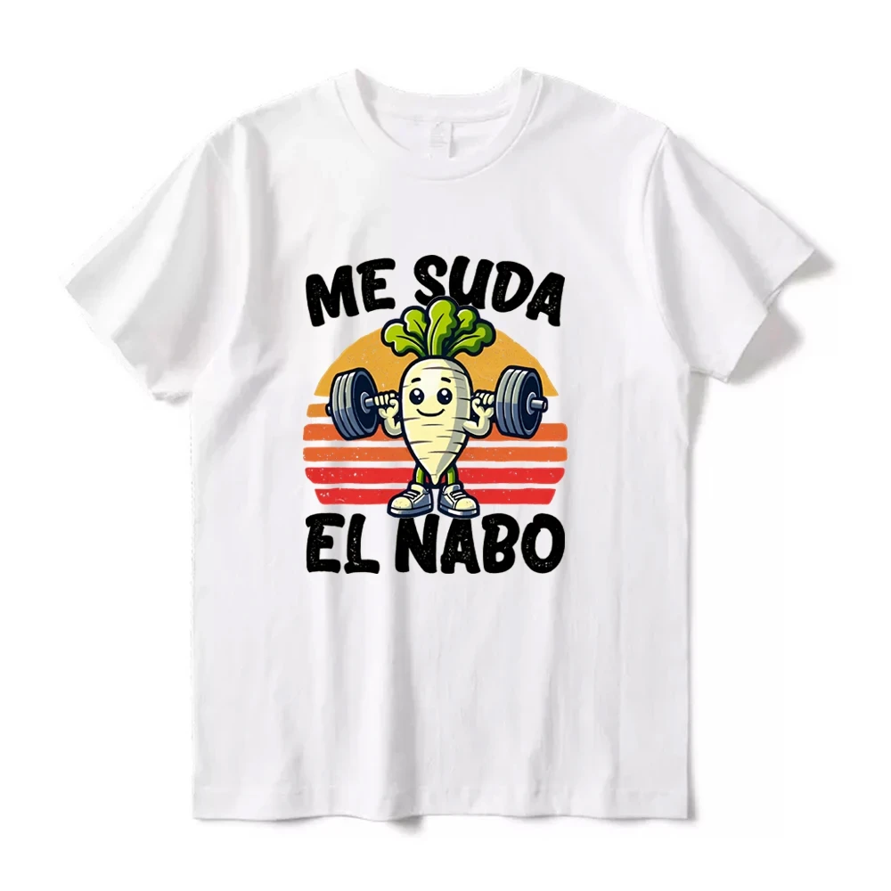 메 스다 엘 나보 여성용 반팔 프린트 티셔츠 재미있는  - Summer Clothing In Spanish 리뷰 및 가격