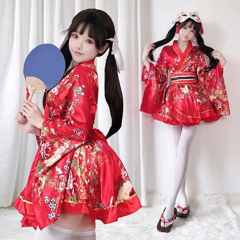 일본식 수정된 기모노 드레스 여성용 목욕 가운 여름 코 - Summer Japanese Clothing 리뷰 및 가격