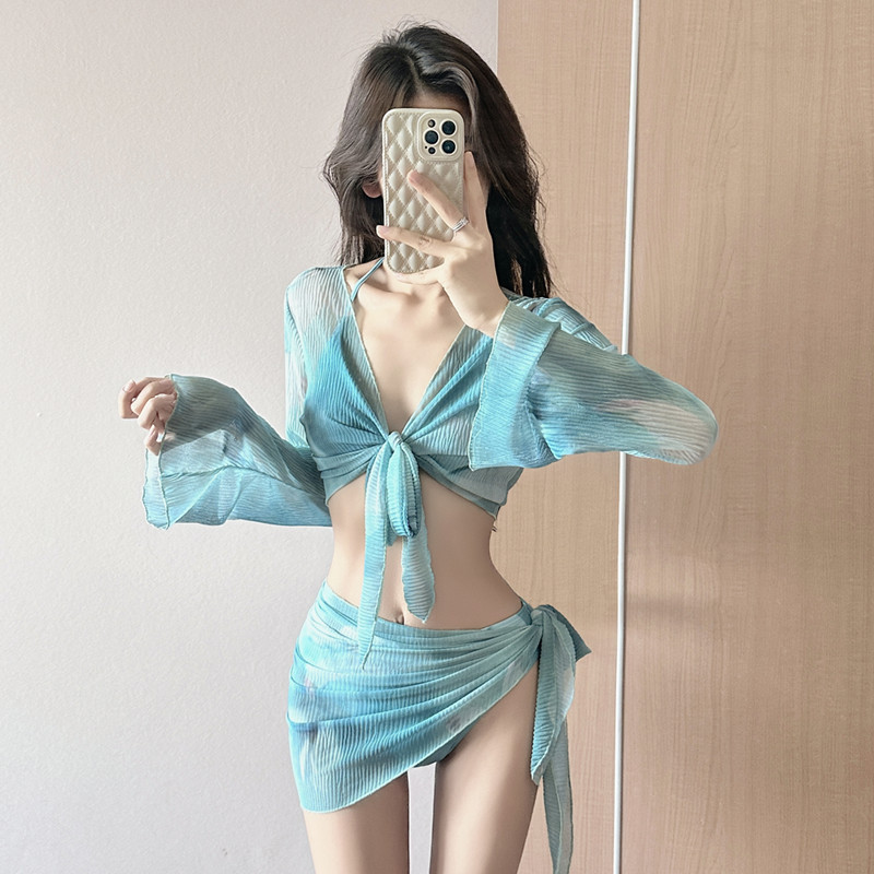 여성 투피스 수영복 세트 섹시 푸쉬업 비키니 시스루 커 - Bikini Set Push Up 리뷰 및 가격