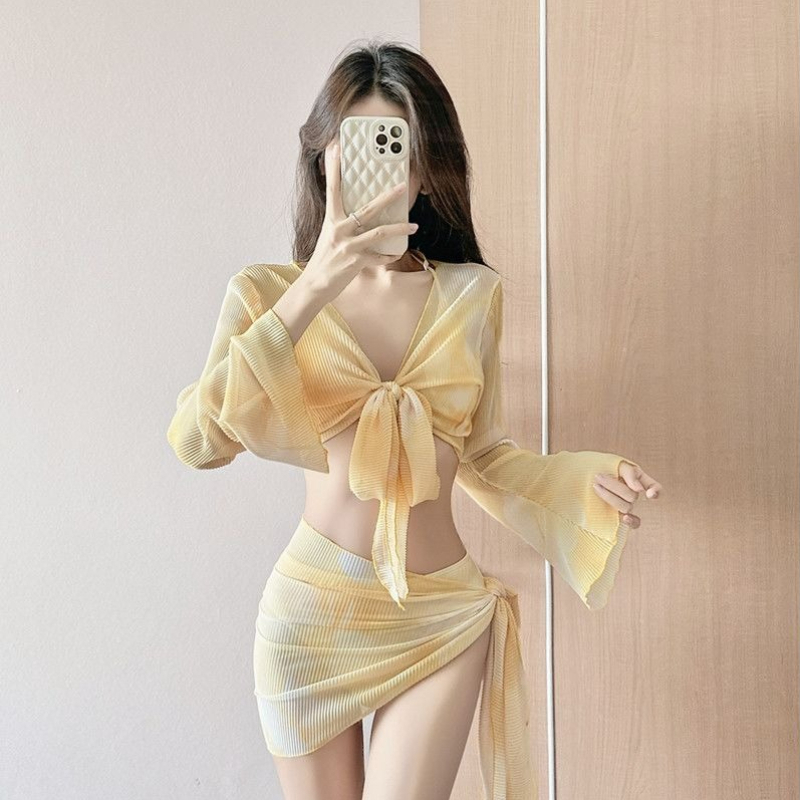 여성 투피스 수영복 세트 섹시 푸쉬업 비키니 시스루 커 - Bikini Set Push Up 리뷰 및 가격