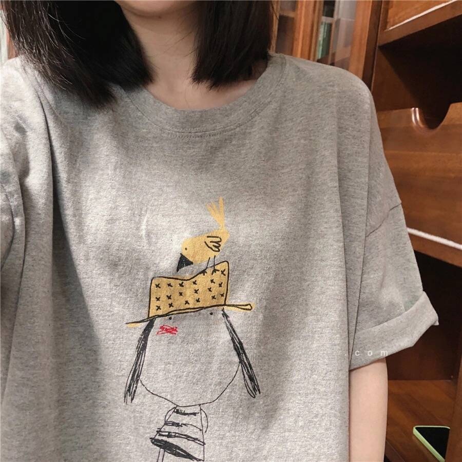 남성용 루즈핏 반팔 티셔츠 순면 하프 슬리브 트렌디 브 - Summer Clothing Brands 리뷰 및 가격