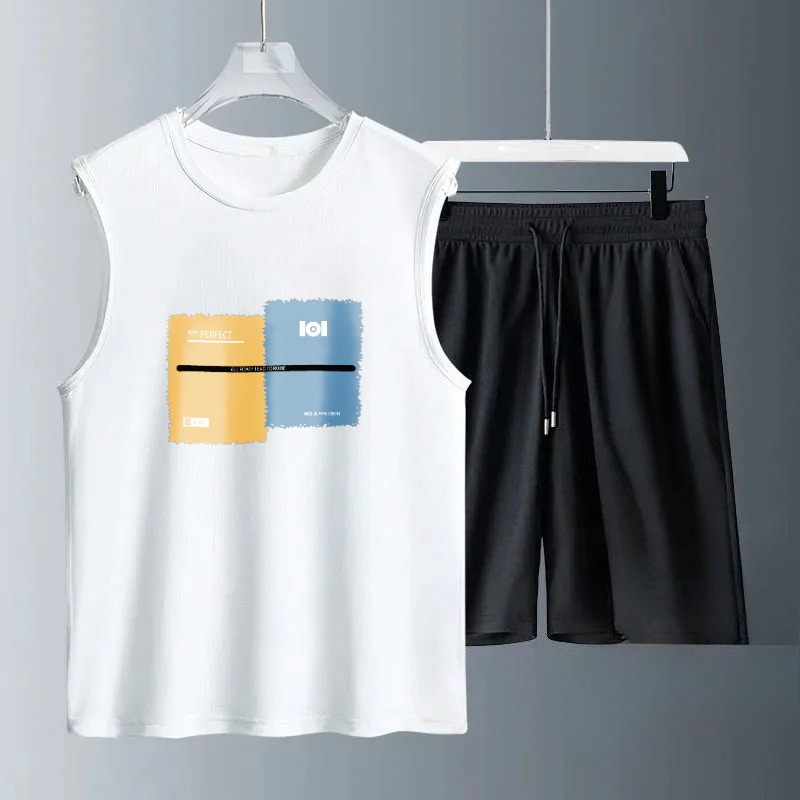 2026 여름 탱크탑 세트 캐주얼 통기성 2피스 티셔츠 - Tank Top Breathable 리뷰 및 가격