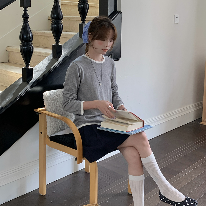 100% 면 여성용 O넥 컬러 블로킹 긴소매 셔츠 플러 - Summer Clothing Long Sleeve 리뷰 및 가격
