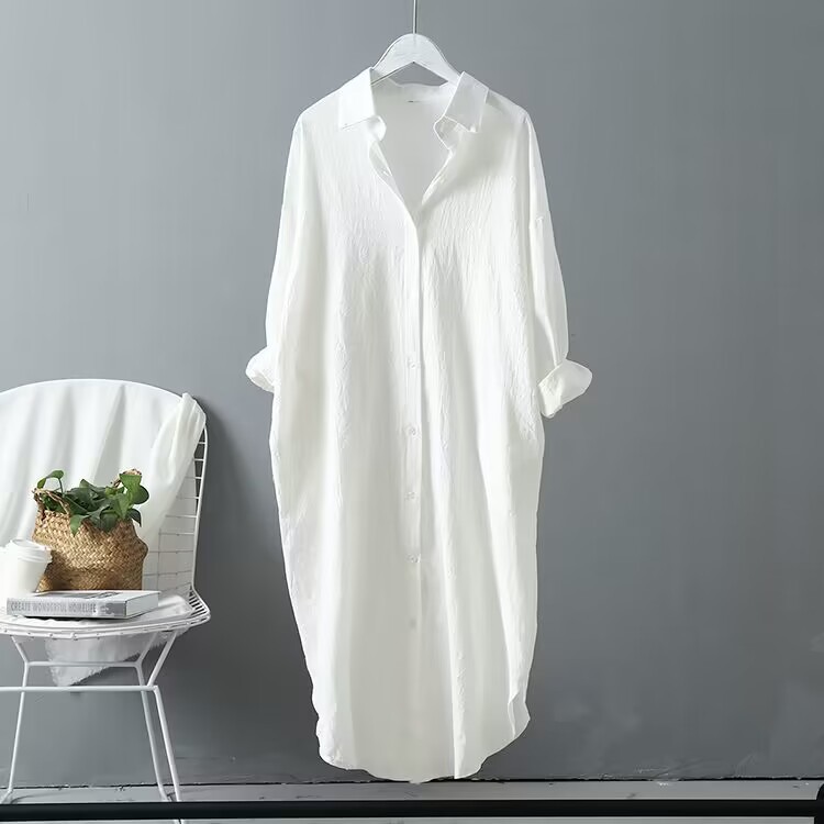 블라우스 여성 2026 캐주얼 신상 단색 루즈핏 턴다운 - Summer Days Clothing 리뷰 및 가격