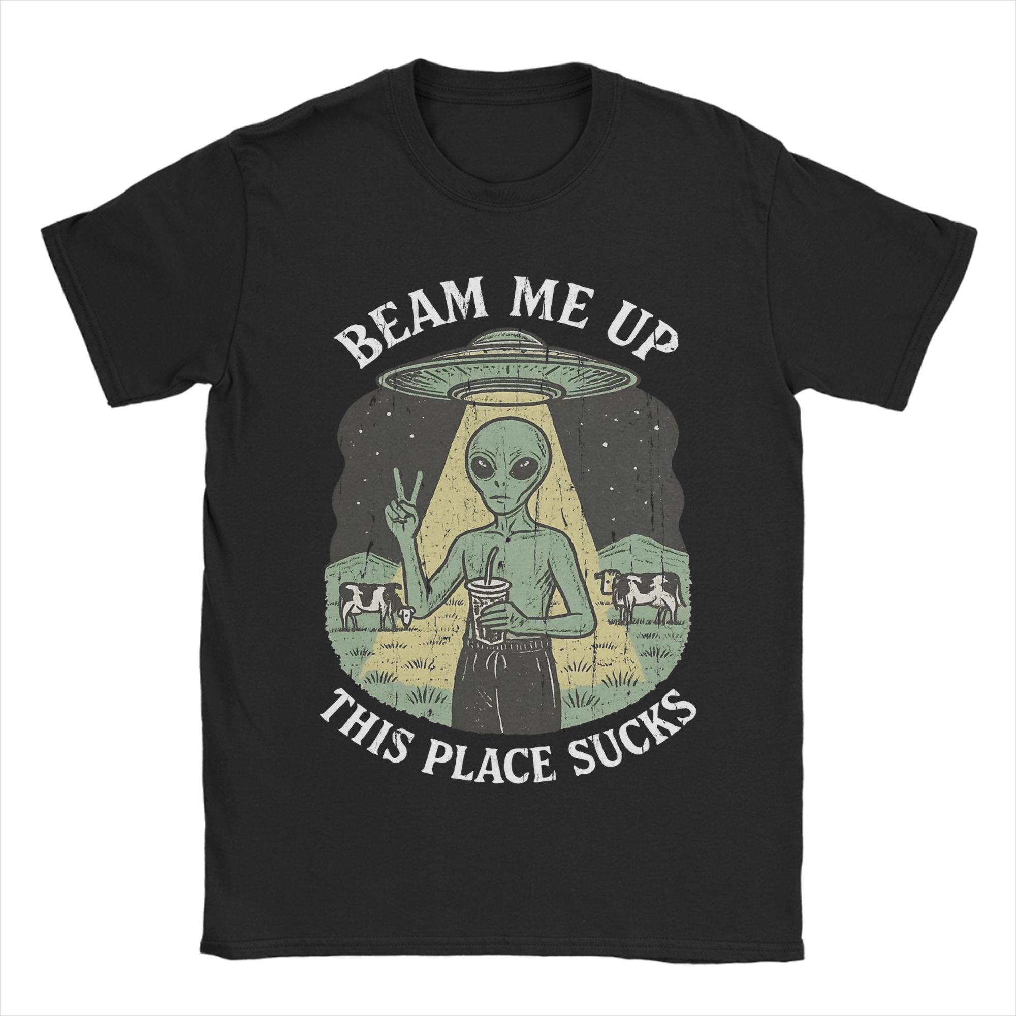 Funny Beam Me Up This Place Su - Summer Clothing Places 리뷰 및 가격