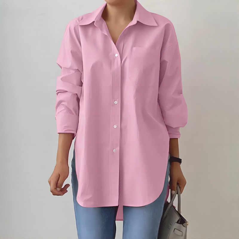 블라우스 여성 2026 캐주얼 엘레강스 라펠 긴팔 봄  - Summer Days Clothing 리뷰 및 가격